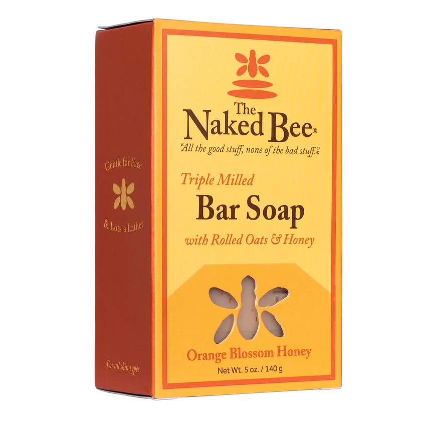 5 oz. Orange Blossom Honey Triple Milled Bar Soap