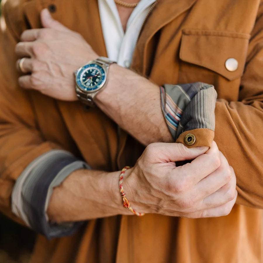 WAXED CANVAS FIELD JACKET - LOWLANDS TAN