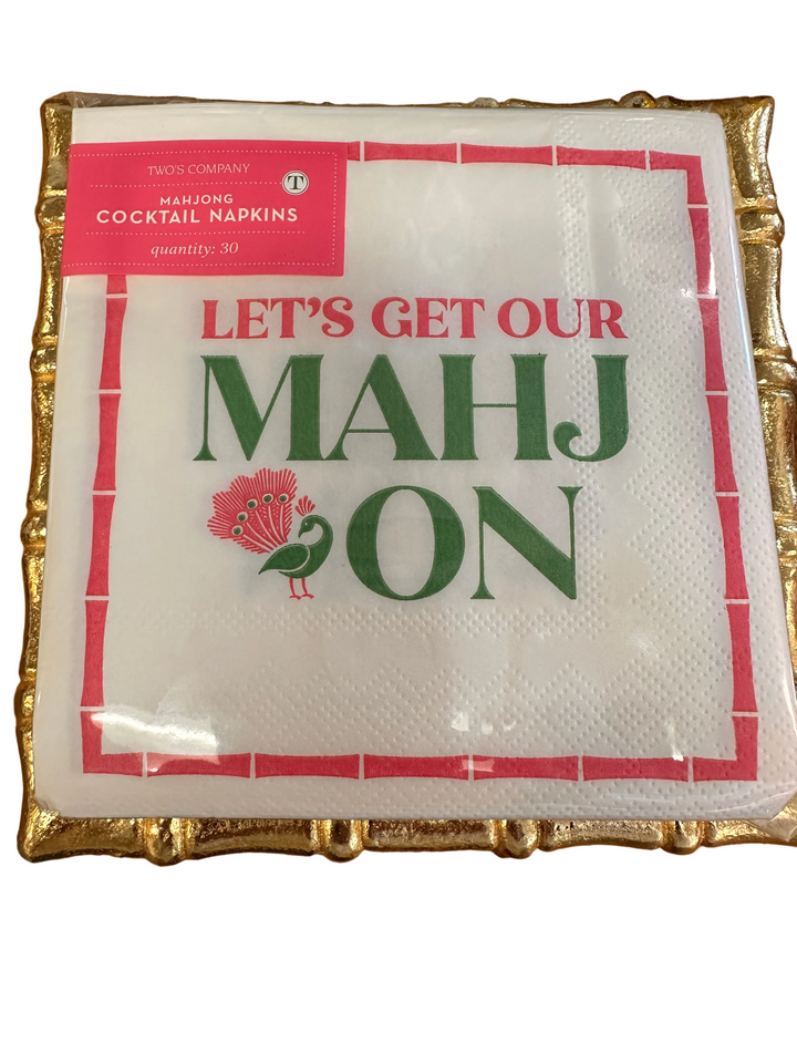 Mahjong Cocktail Napkins
