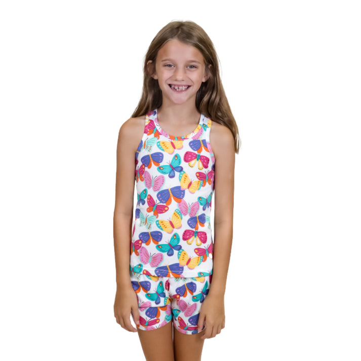 Jane Marie Children’s “Shake It Off” Tank Top Jammie Short Set