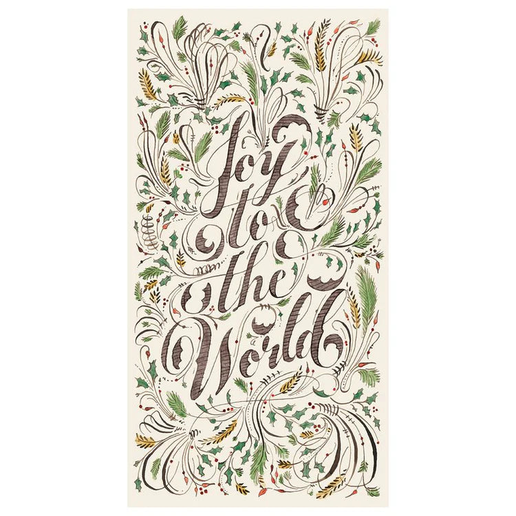 Joy to the World Guest Napkin