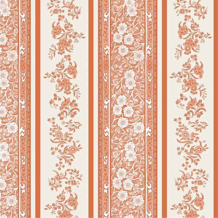 Pumpkin Burleigh Stripe Napkins