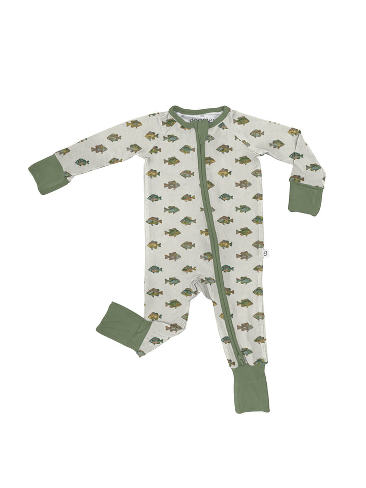 Lake Fish Zip Pjs