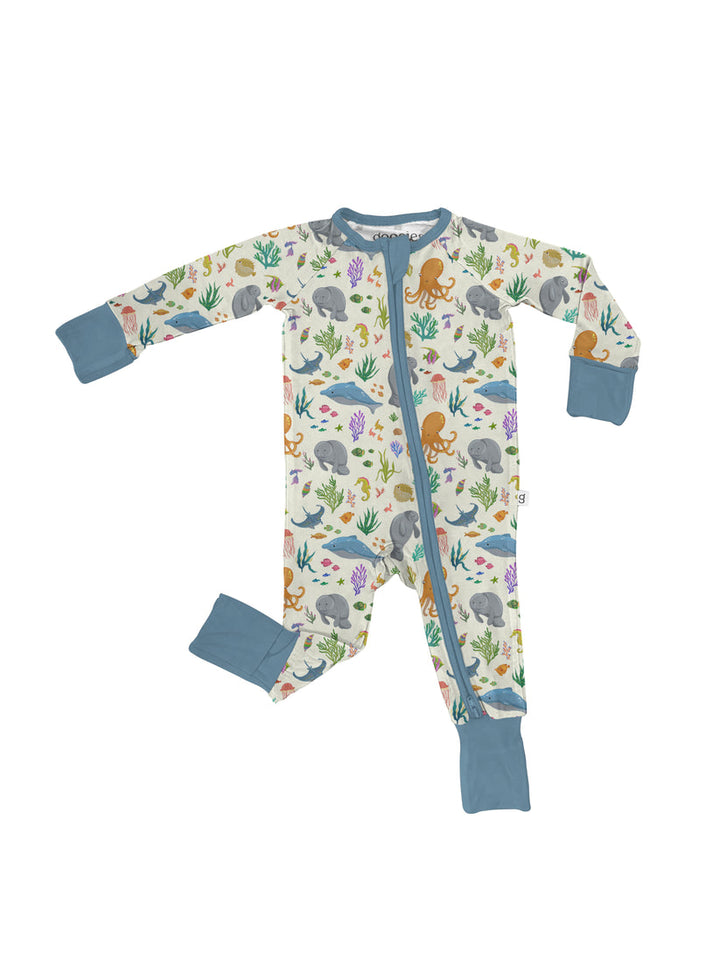 Ocean Friends Zip Pjs