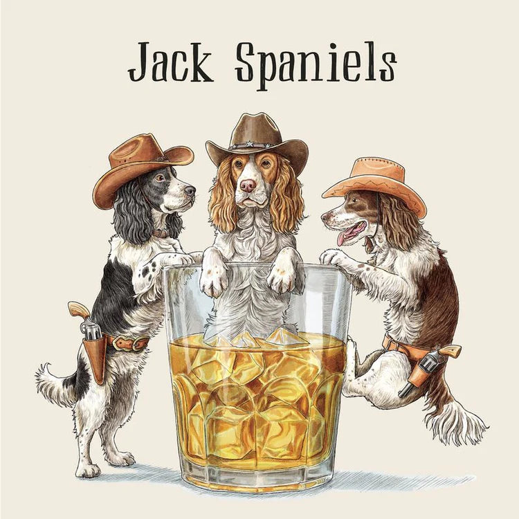 Jack Spaniels Cocktail Napkin