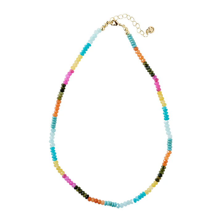 Multi Colored Beaded Necklace