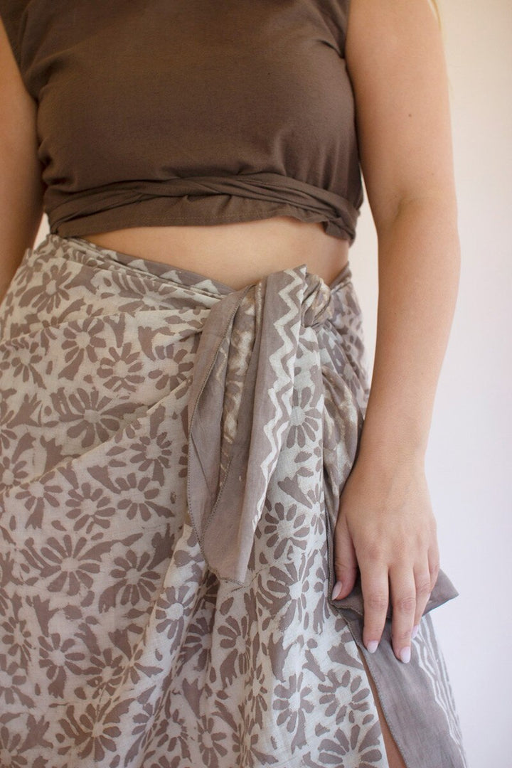 Mud-Block-Printed Scarves