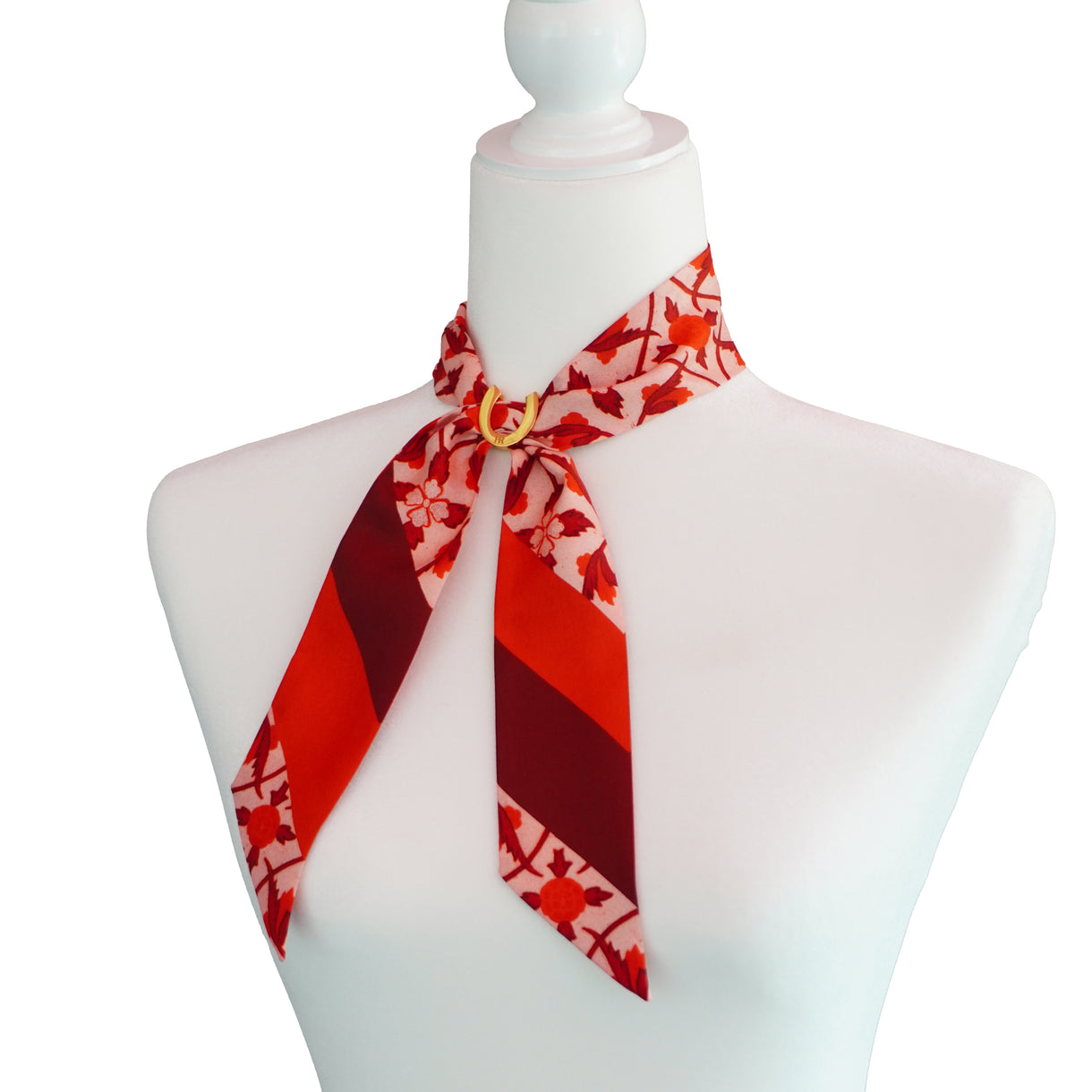 Silk Twill Skinny Scarfs