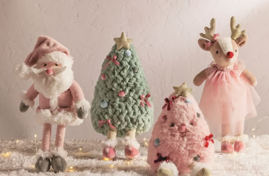 Mud Pie Holiday Plush Pals