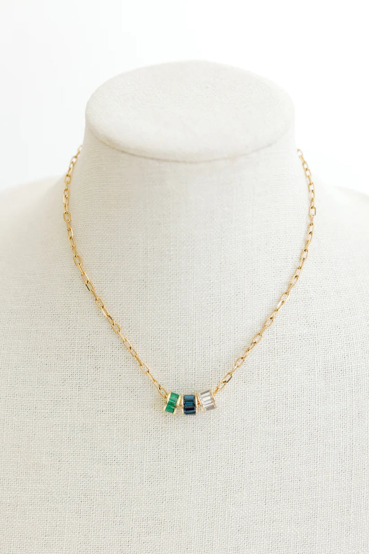 Baguette Necklace