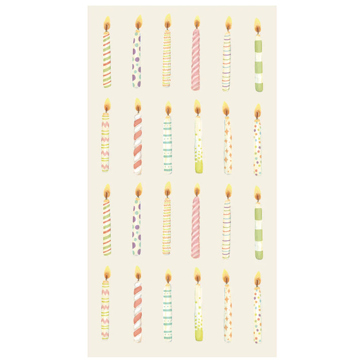 Birthday Candle guest Napkins