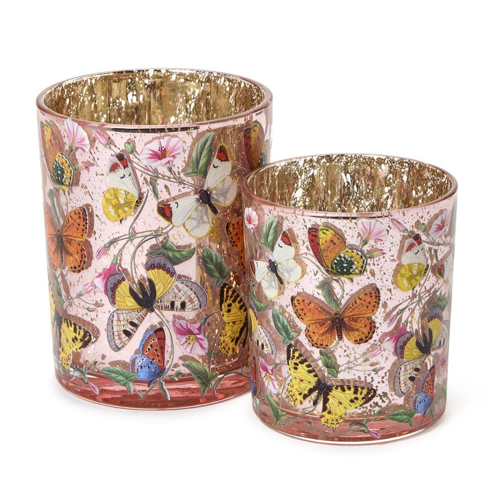 Butterfly Silhouette Tealight / Votive Candleholders