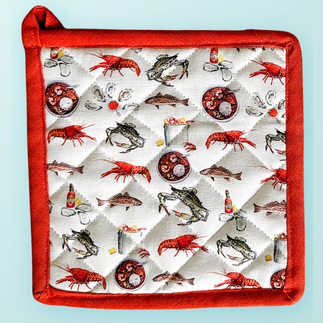 Cajun Cuisine Pot Holder
