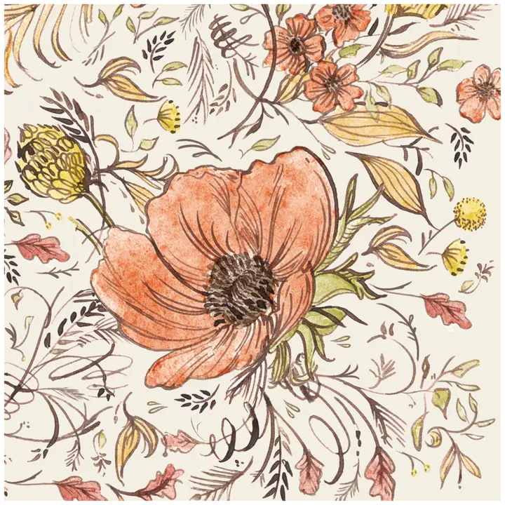 Hester & Cook Autumn Arrangement Napkins