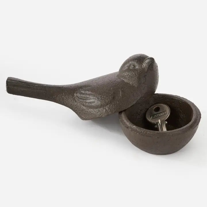Iron Antique Bird Keyholder