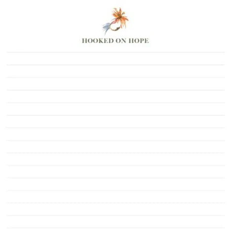 Hooked On Hope Notepad
