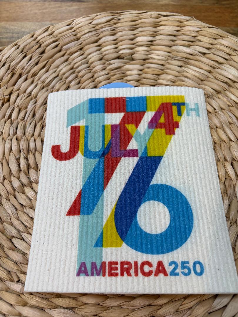 Swedish Dish Cloth July 4th