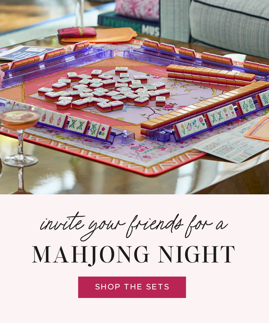 Shop our gorgeous Mahjong sets!