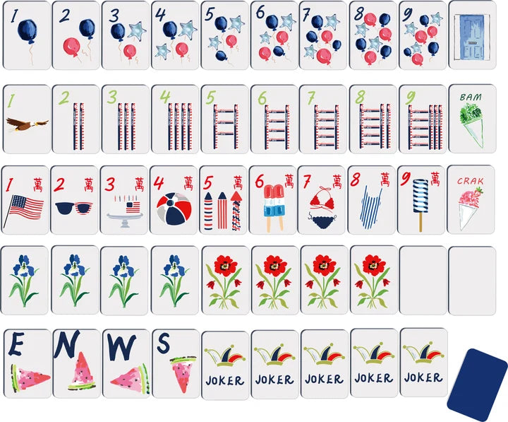 Summer Fun Mahjong Kit