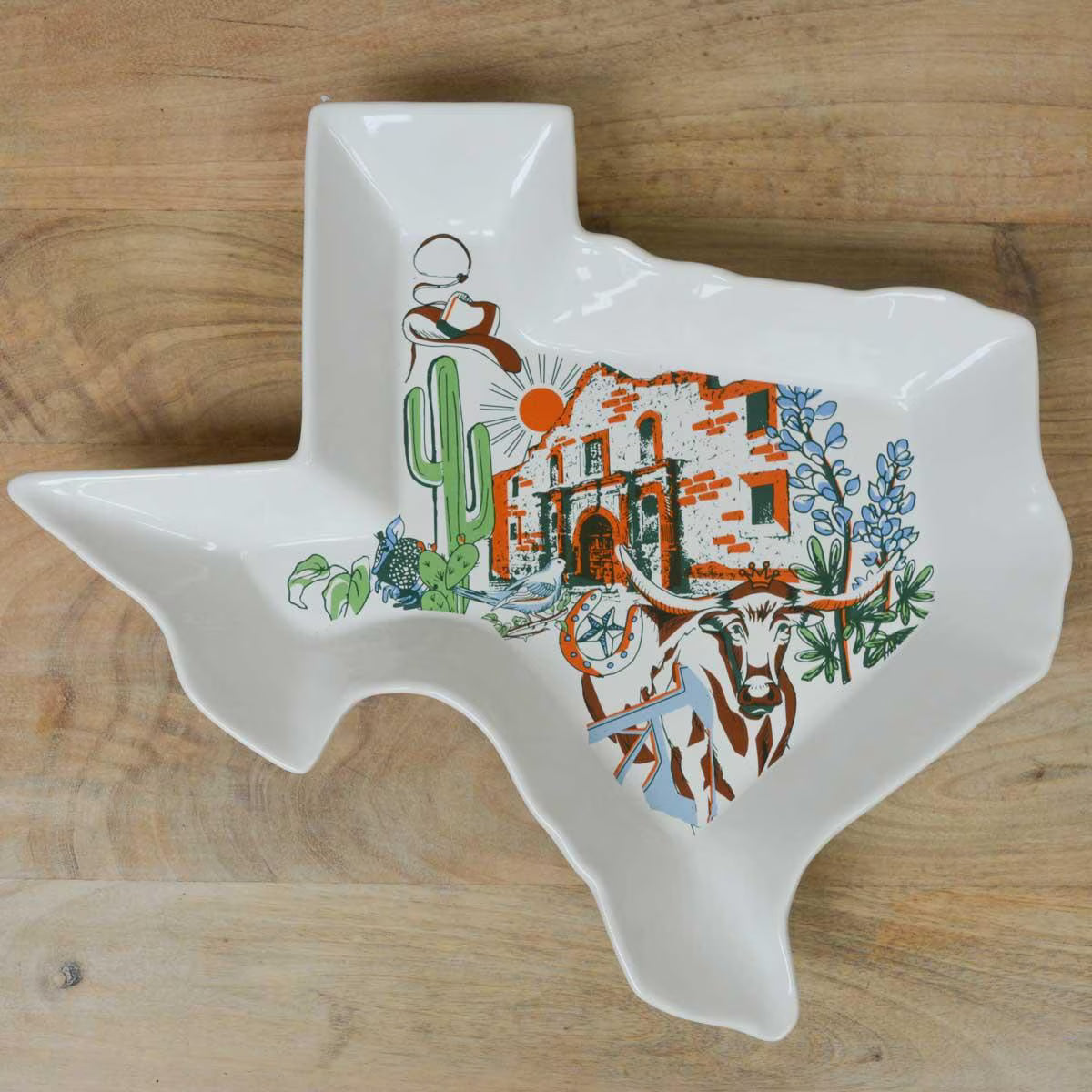 Texas Shaped Platter