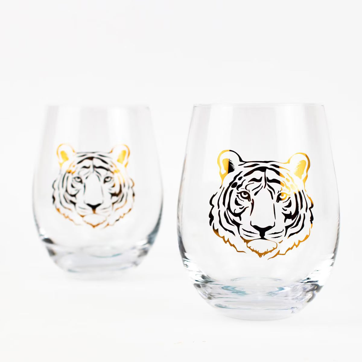 Tiger Wine Glass
