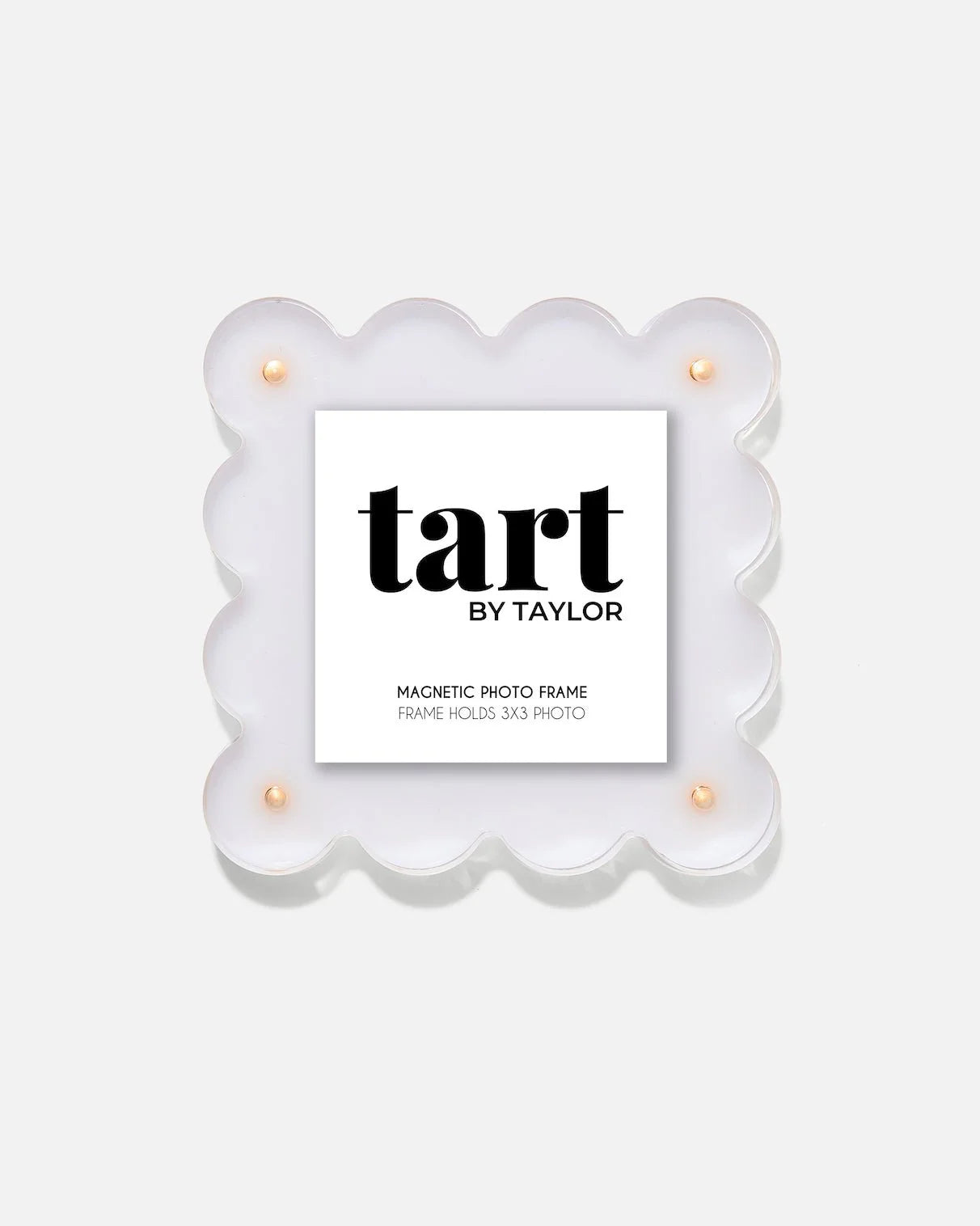White Mini Acrylic Picture Frame