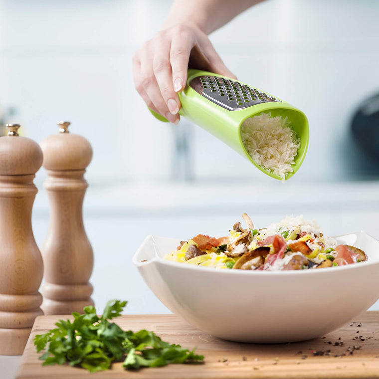 Grate and Serve Tower Grater