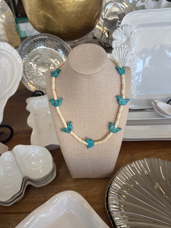 Turquoise Duck Necklace