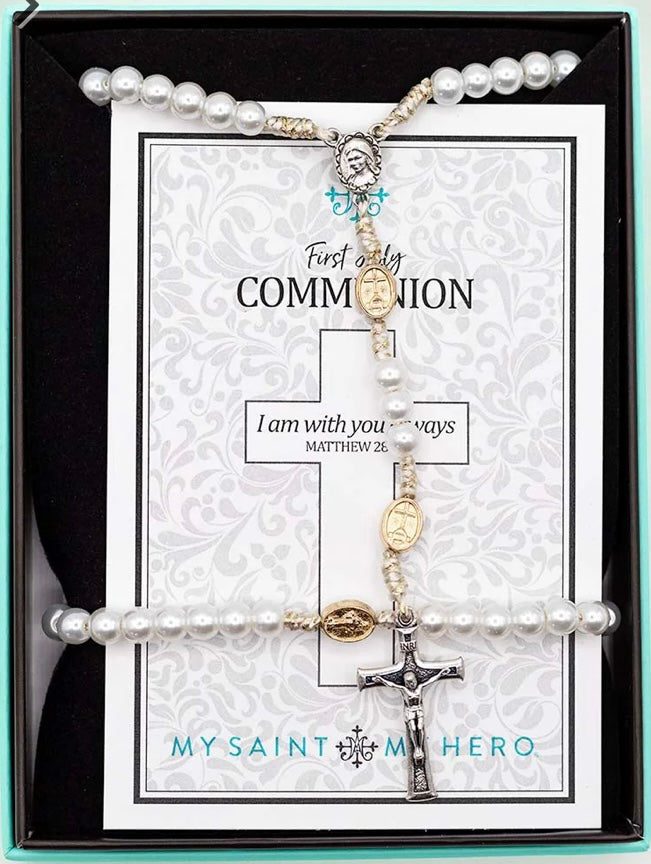 My Saint My Hero                         First Communion Set - For Girls