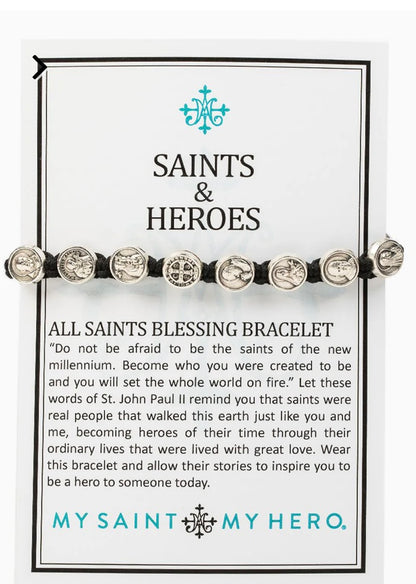My Saint My Hero                              Saints & Heroes All Saints Bracelet