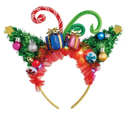 Light-Up Christmas Headband Collection