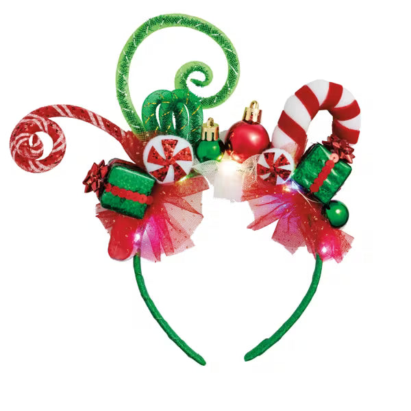 Light-Up Christmas Headband Collection