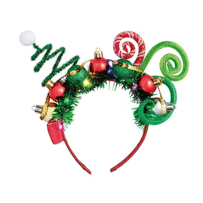 Light-Up Christmas Headband Collection