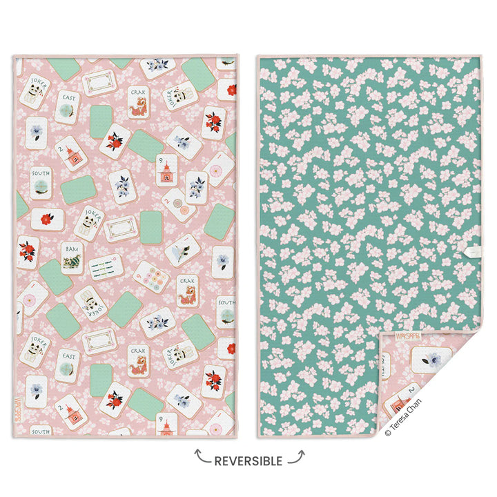 Mahjong Microfiber Kitchen Towel