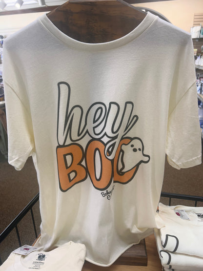 Halloween Hey Boo T-shirts                       Adult