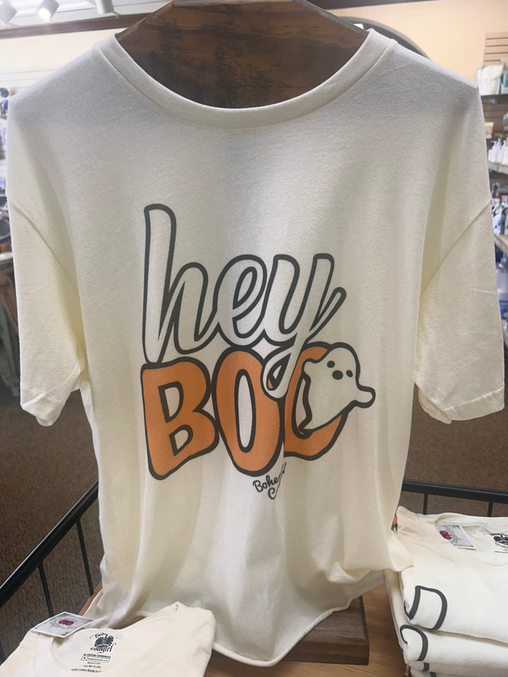 Halloween Hey Boo T-shirt                               Kid sizes