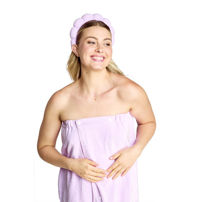 Headband and Towel Wrap