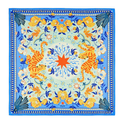 Bandidas Blue Medium Scarf Designed by Wild Paris