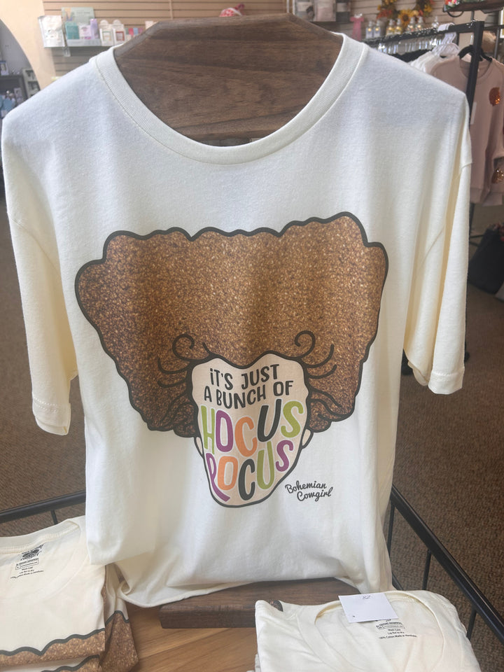 Halloween Hocus Pocus T-Shirt                               Adult sizes