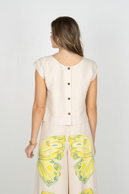 Paisley Pant  - Clouded Yellow Design