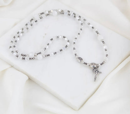 My Saint My Hero                        Rosary Wrap Bracelet