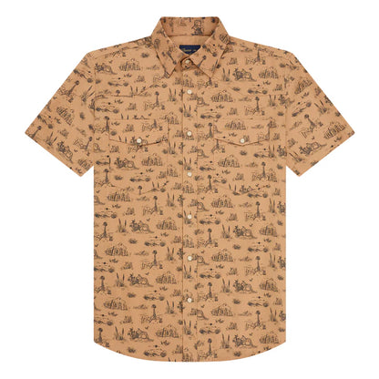 Texas Standard Signature Pearl Snap Style: West Texas Toile
