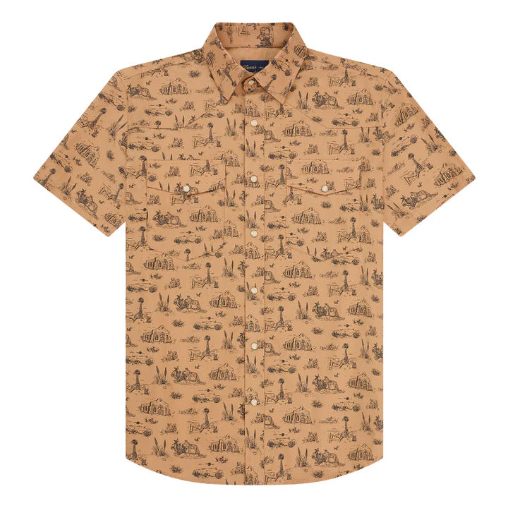 Texas Standard Signature Pearl Snap Style: West Texas Toile