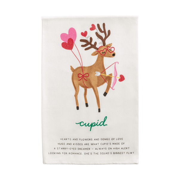 Reindeer Poem Towel