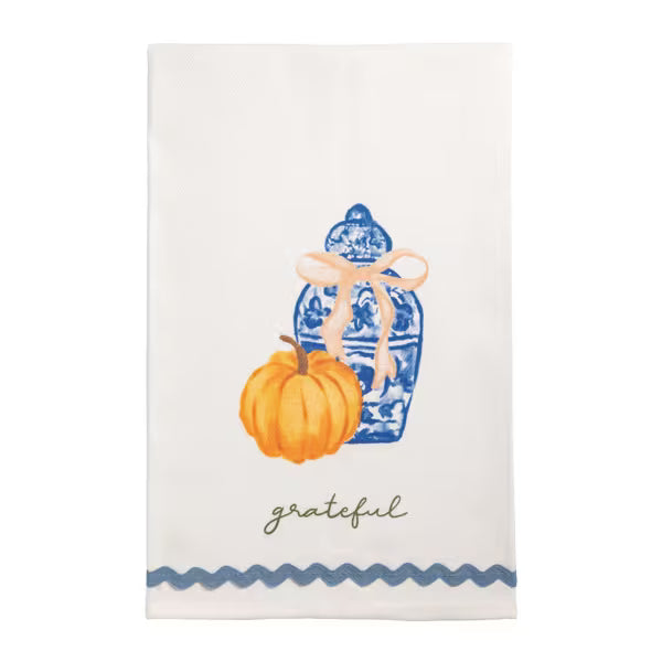 Pumpkin Topiary Towel