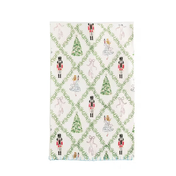Nutcracker Embroidered Towel