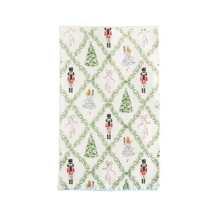 Nutcracker Embroidered Towel