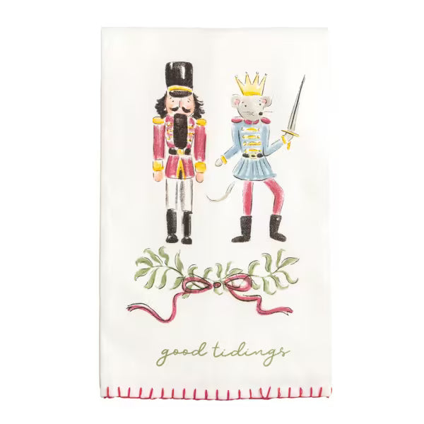 Nutcracker Embroidered Towel