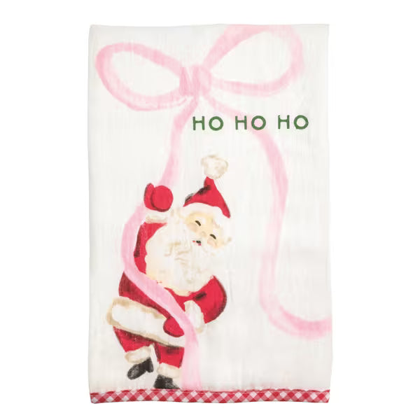 Santa Merry Christmas Towel