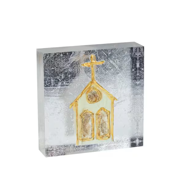 Acrylic Gold Plaque